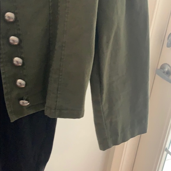 City streets cropped green jacket large - Picture 8 of 9